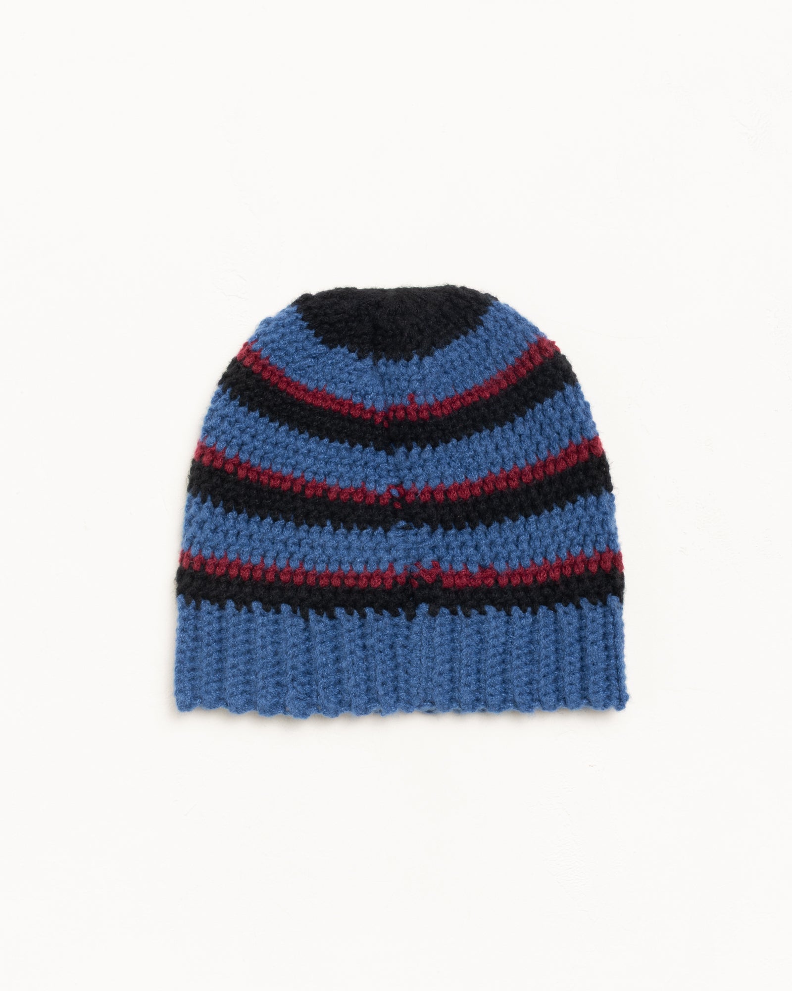 Stripe Knit Skullcap – Blue | Headwear | Stüssy