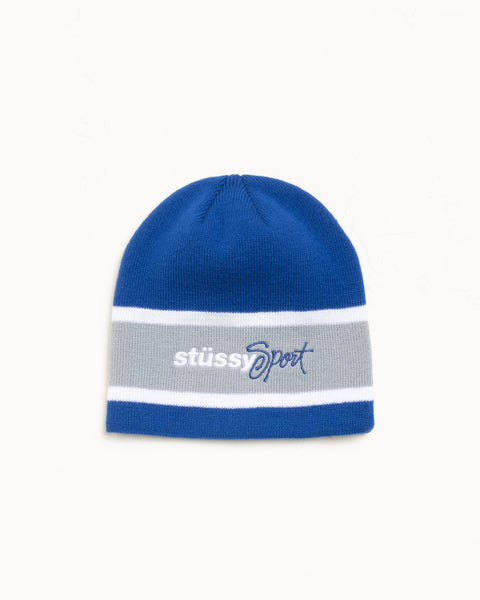 Stussy Sport Stripe Skullcap Accessories In Royal