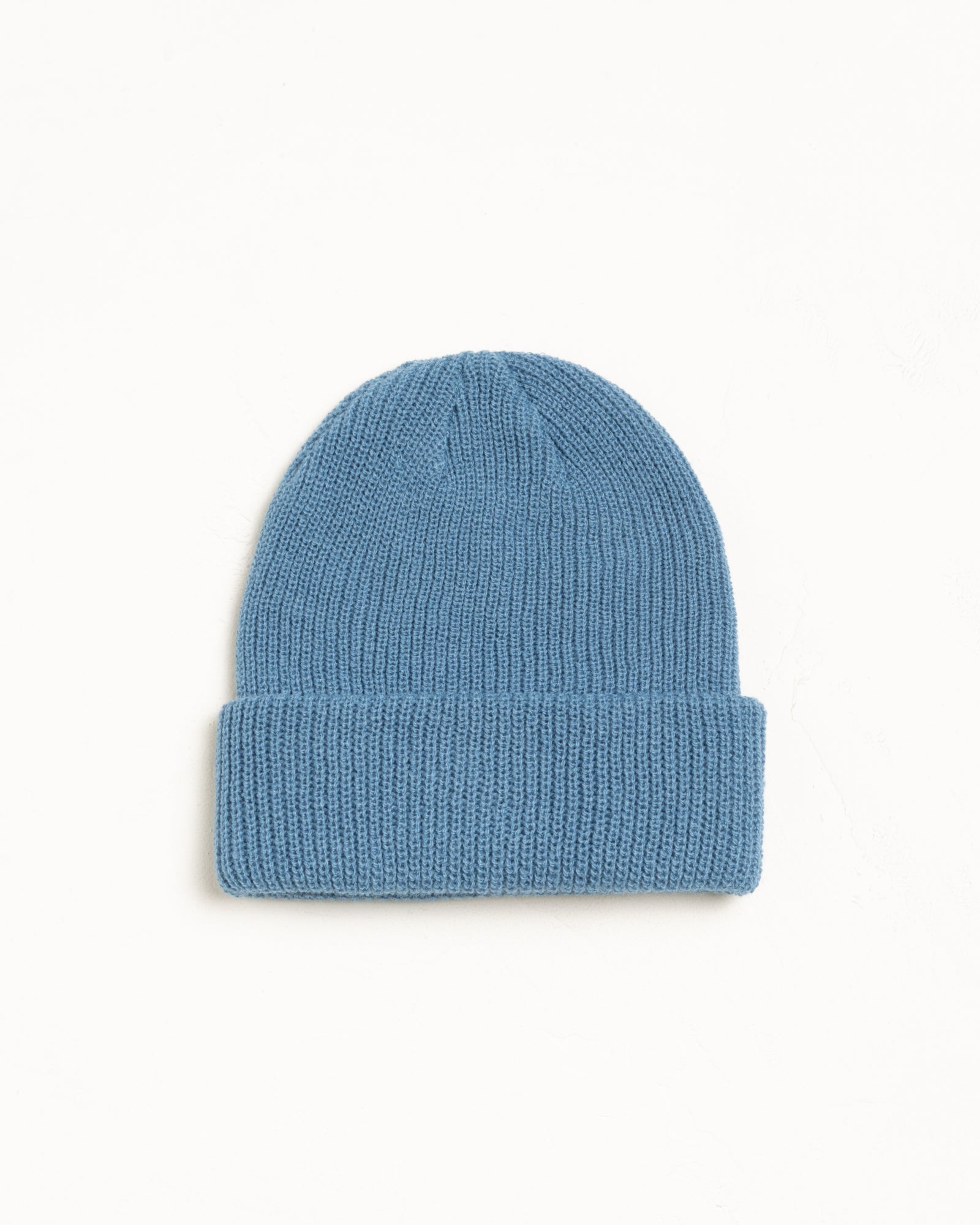 Basic Cuff Beanie Accessories In Slate Blue