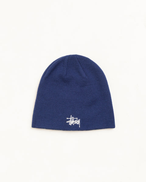 Basic Skullcap Beanie Unisex In Deep Blue
