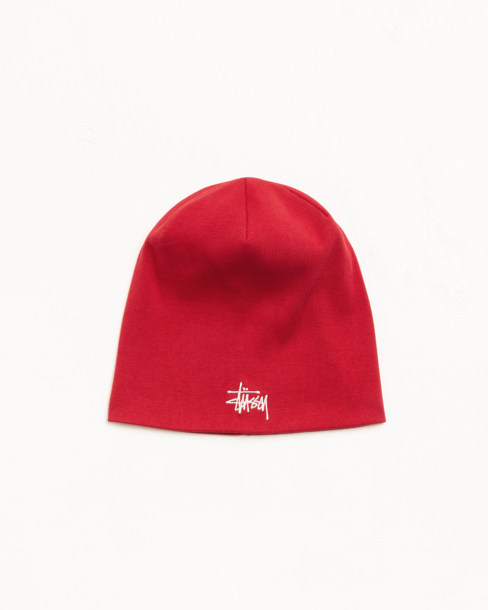 Jersey Skullcap Beanie in Red