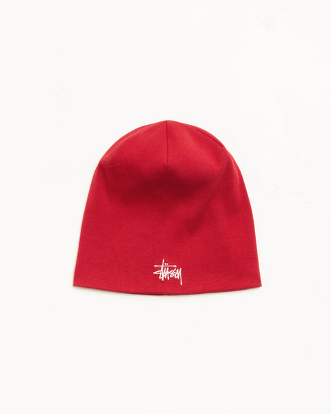Jersey Skullcap Beanie in Red