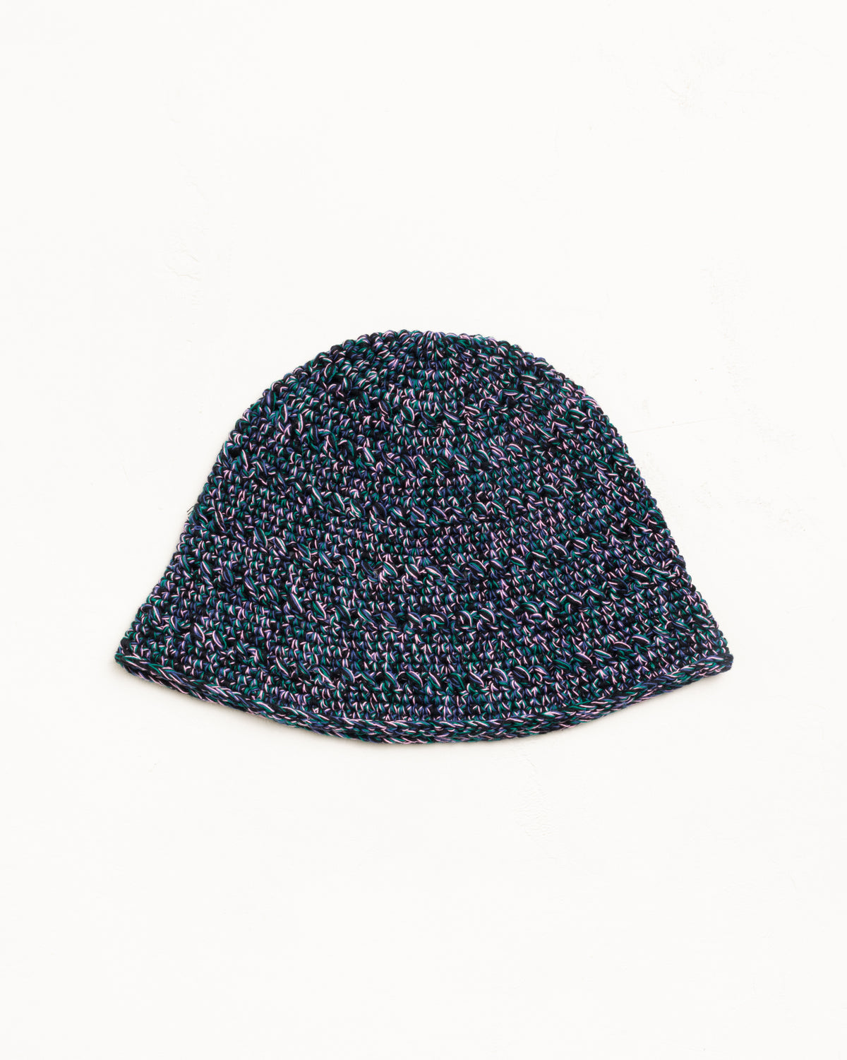 Hemp Stock Knit Bucket Hat – Multi Navy | Headwear | Stüssy