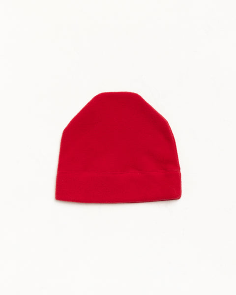Oval Fleece Skullcap Unisex In Red