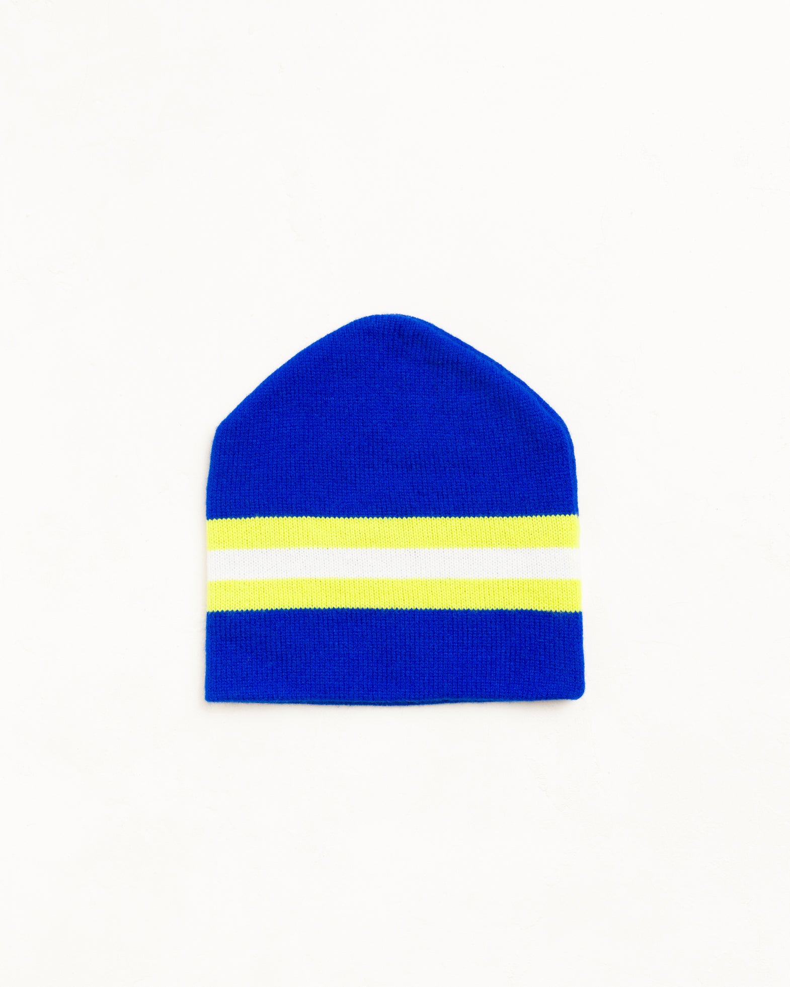 Stripe Ski Beanie Unisex In Blue