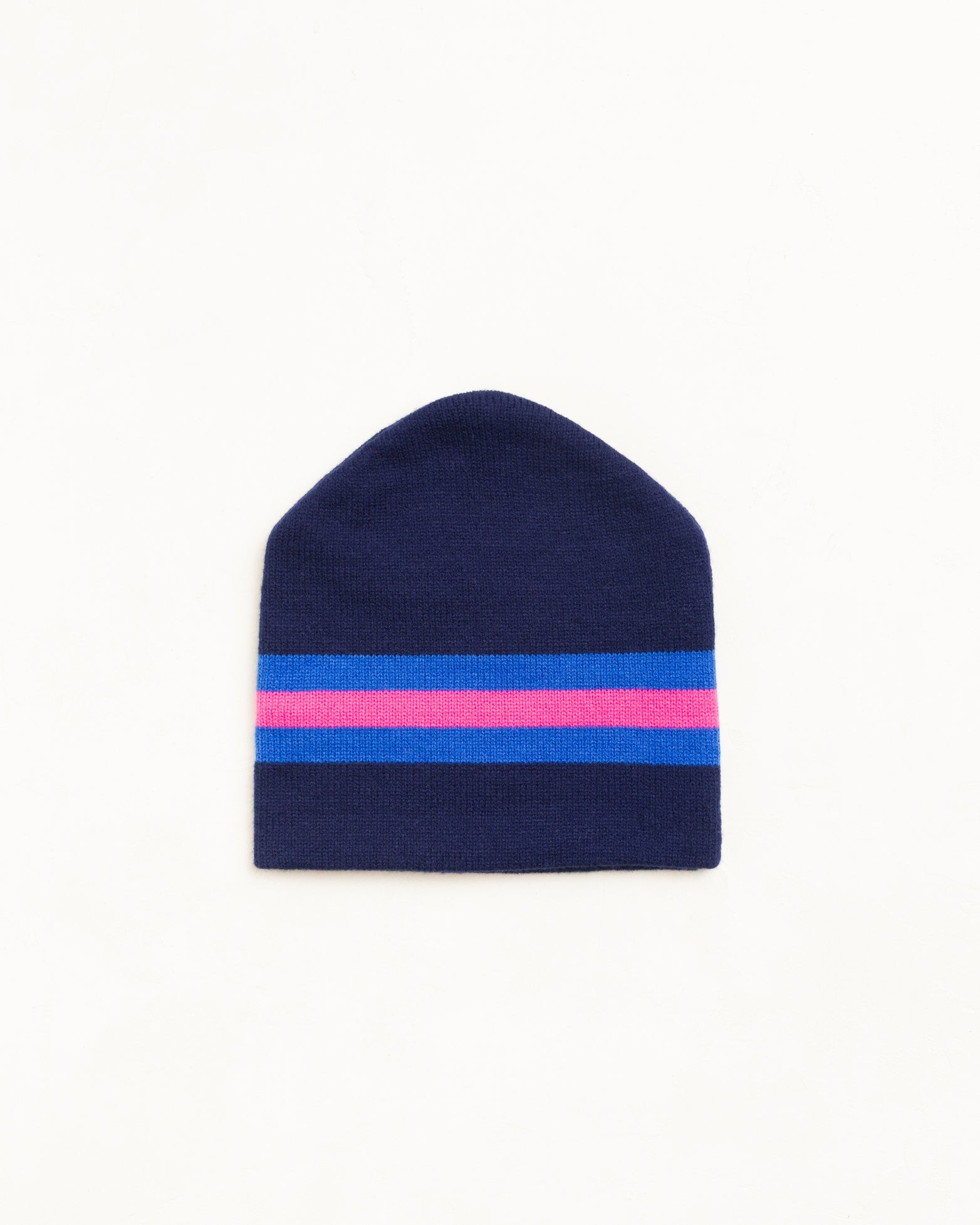 Stripe Ski Beanie - Navy | Headwear | Stüssy