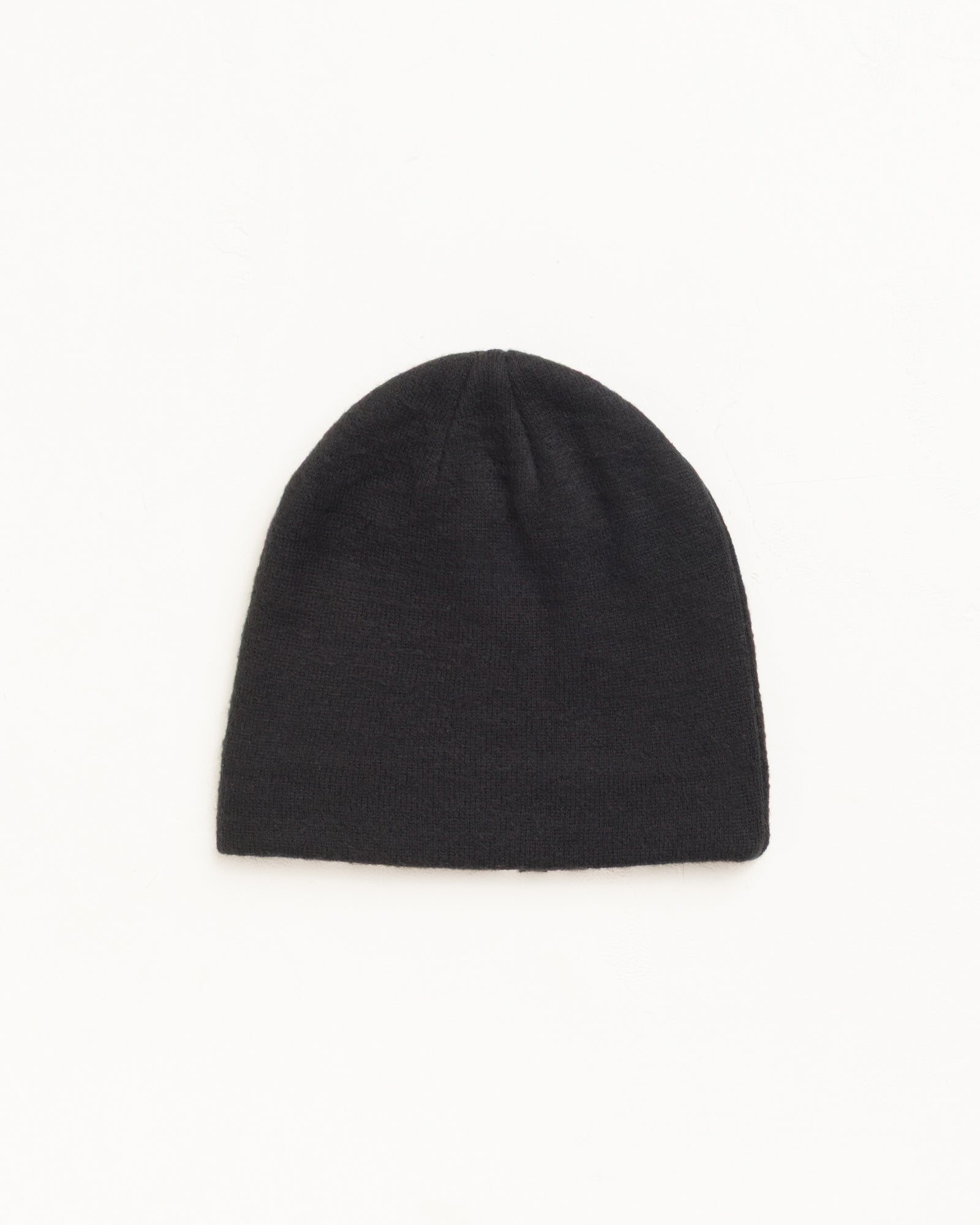 Brushed Out Basic Skullcap - Black | Headwear | Stüssy