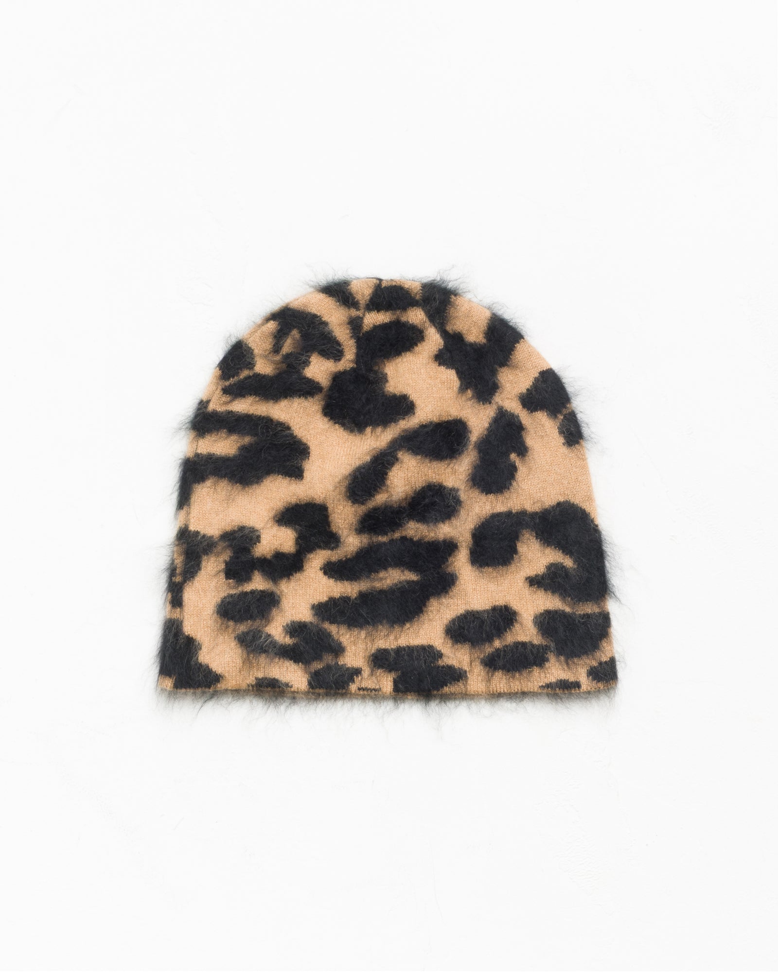Cashmere Leopard Skullcap - Caramel | Headwear | Stüssy