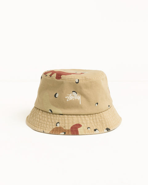 Stock Bucket Hat Headwear in Desert Camo
