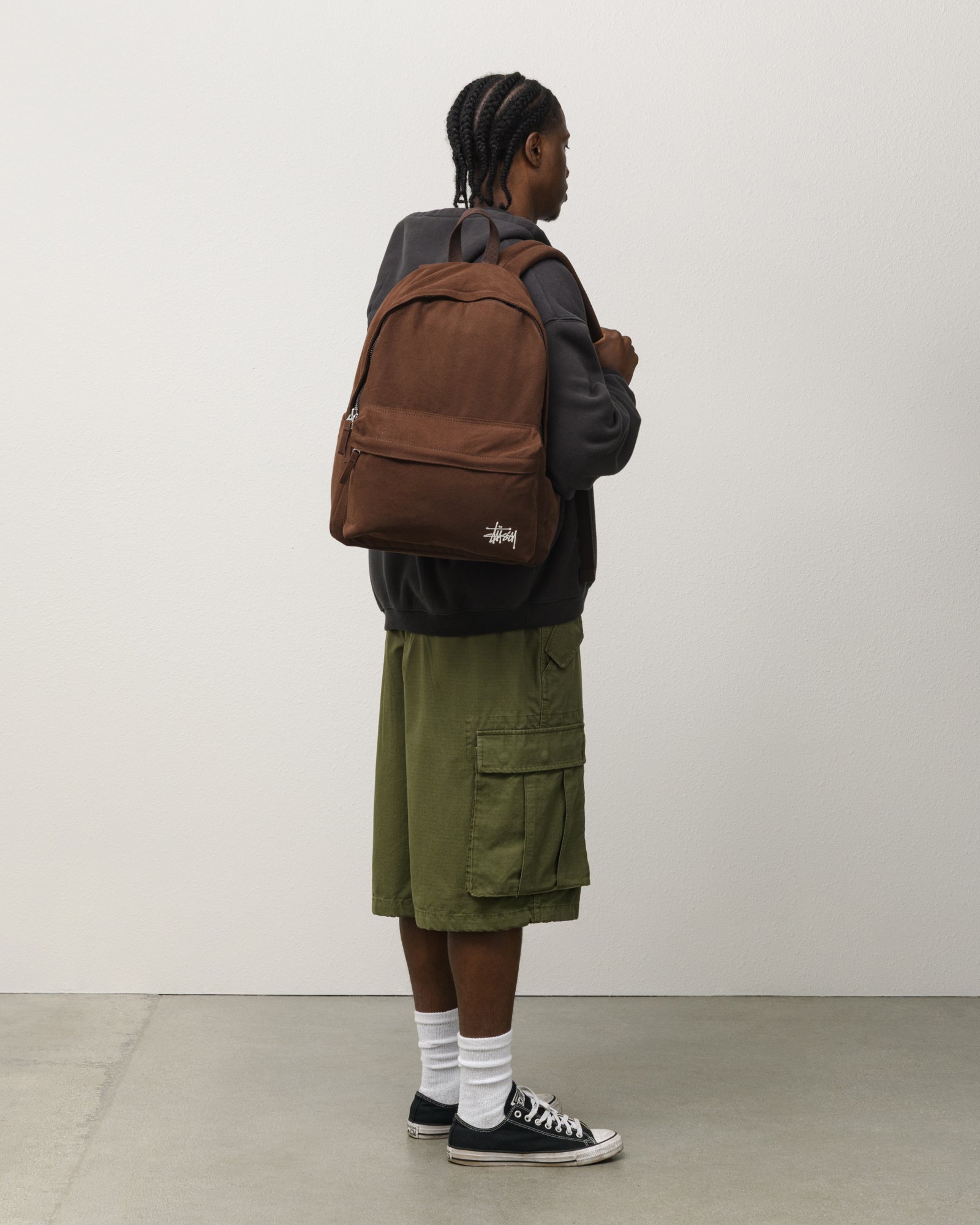 Canvas Backpack – Brown | Accessories | Stüssy