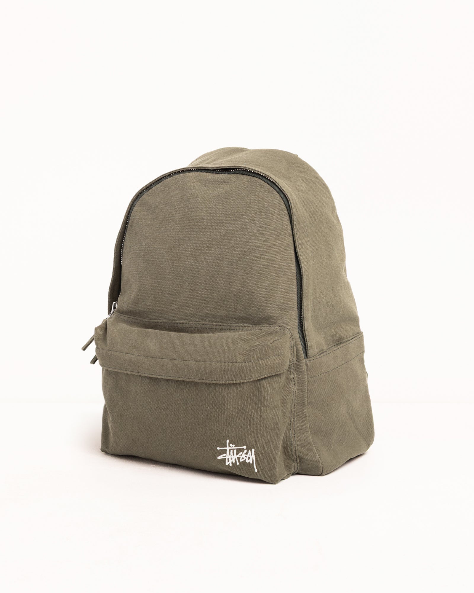 Canvas Backpack – Green | Accessories | Stüssy