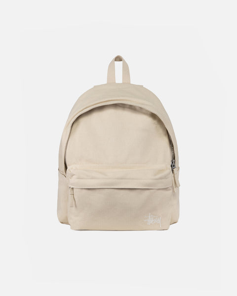 STÜSSY CANVAS BACKPACK NATURAL ACCESSORY