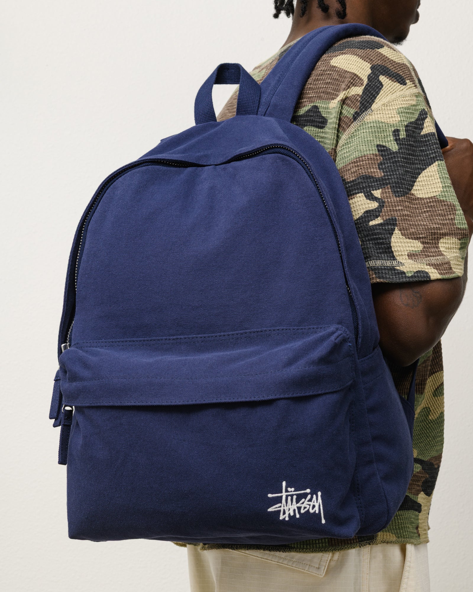 Canvas Backpack - Navy | Accessories