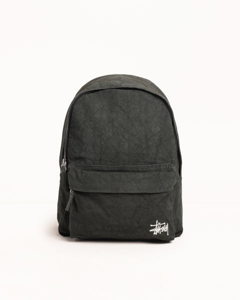 Canvas Backpack – Washed Black | Accessories | Stüssy