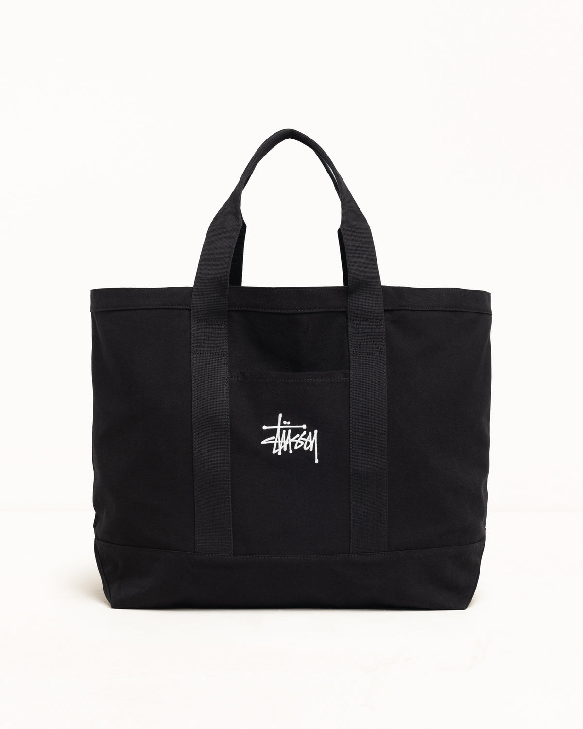 Canvas Extra Large Tote – Black | Accessories | Stüssy