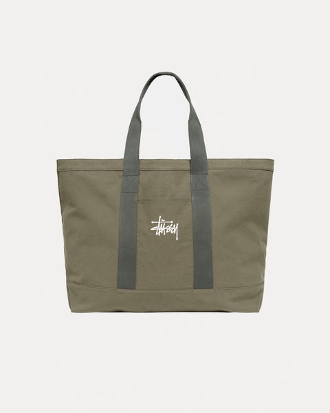 Canvas Extra Large Tote Bag Accessories Tote Bag in Green