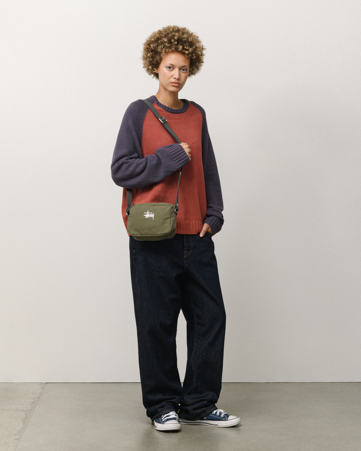 Canvas Pouch – Green | Accessories | Stüssy