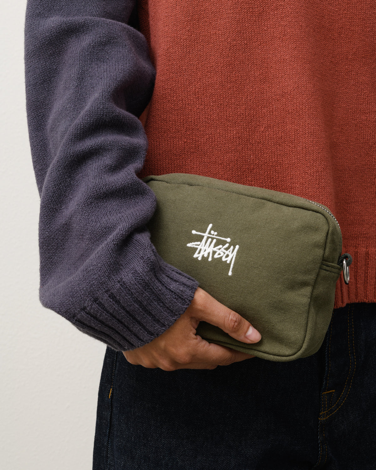 Canvas Pouch – Green | Accessories | Stüssy