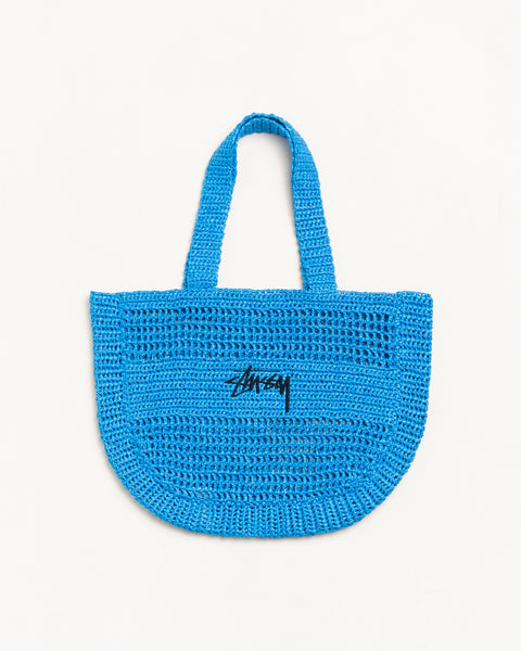 Raffia Bag Accessories In Blue