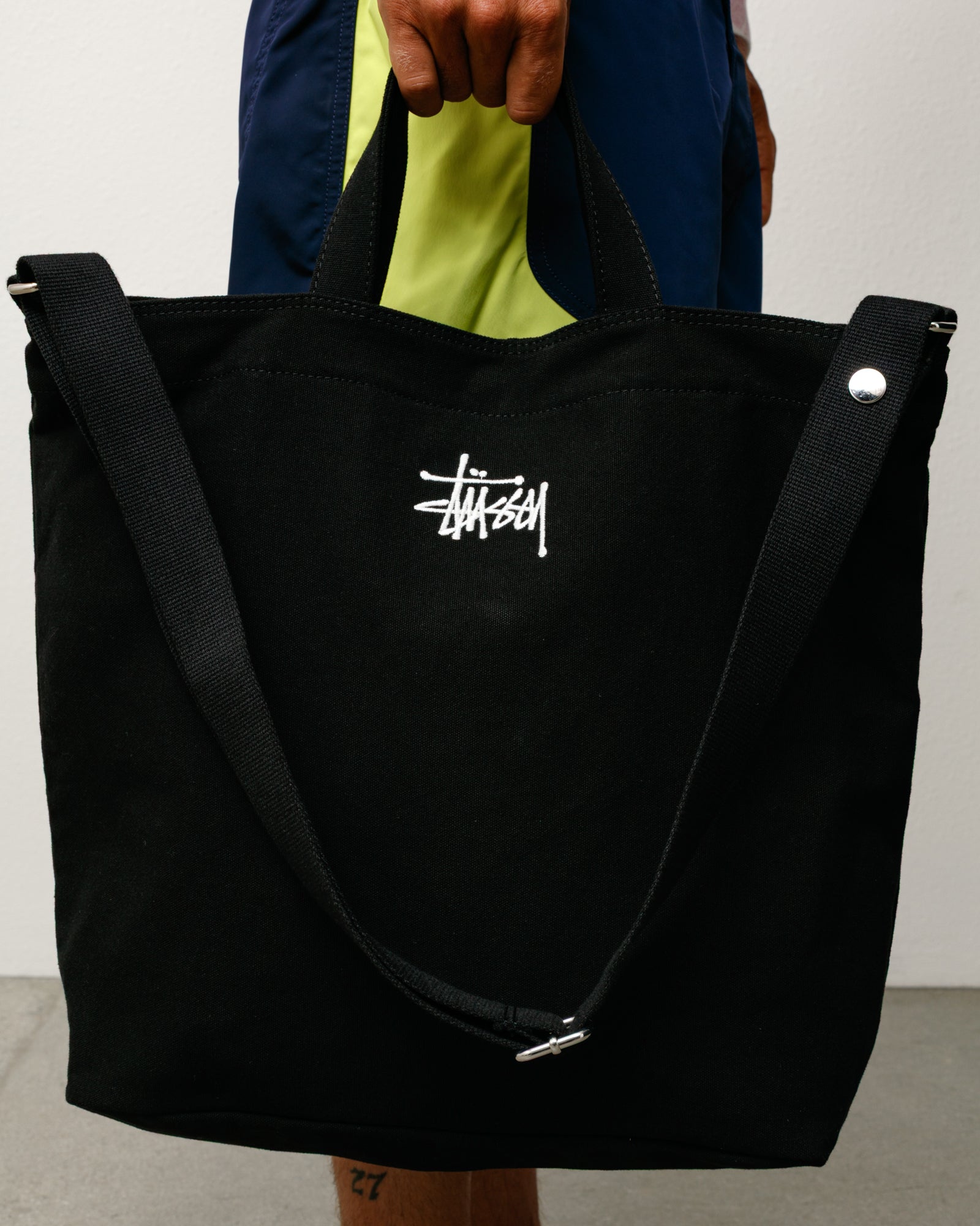 Canvas Crossbody Bag – Black | Accessories | Stüssy