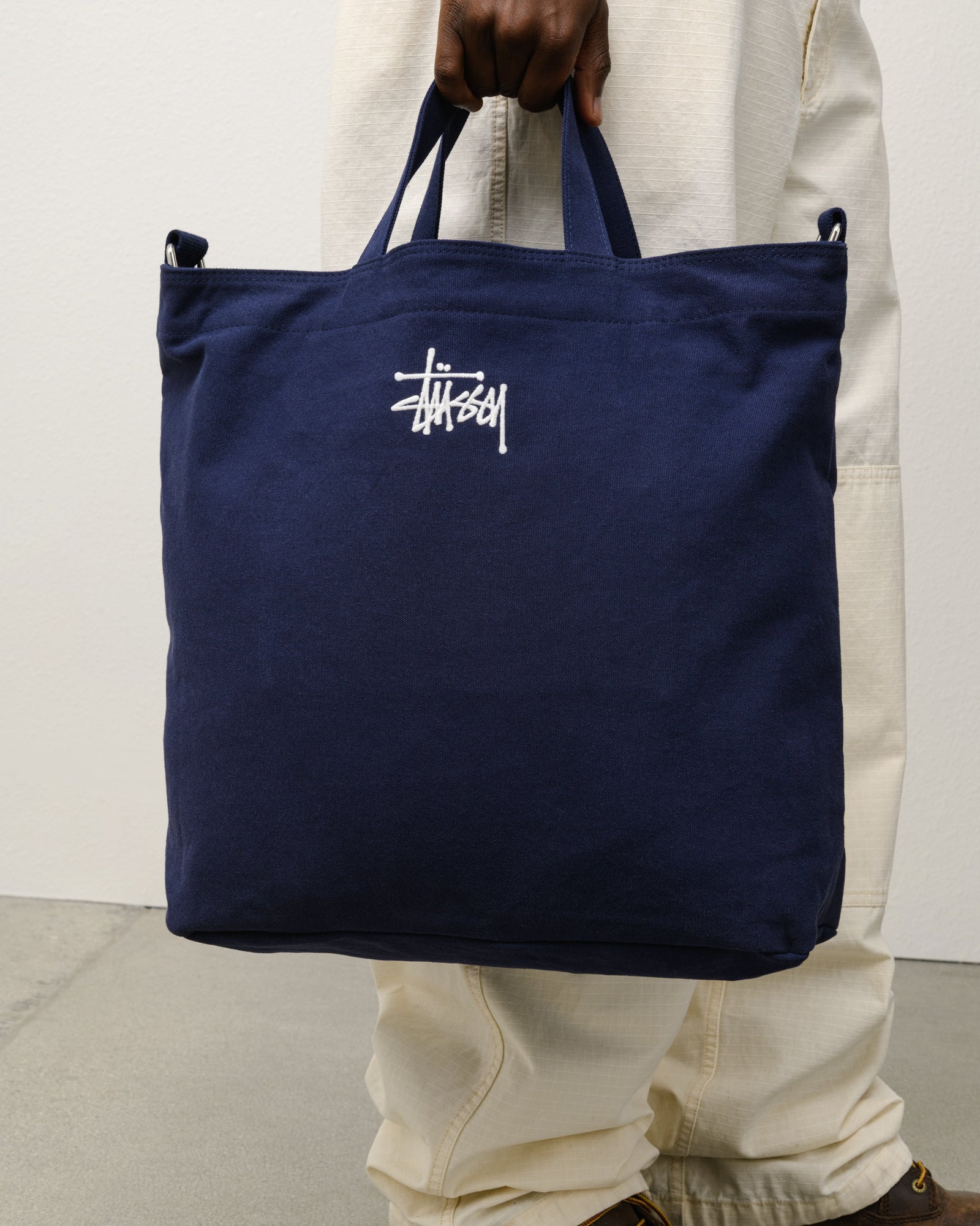 Canvas Crossbody Bag – Navy | Accessories | Stüssy