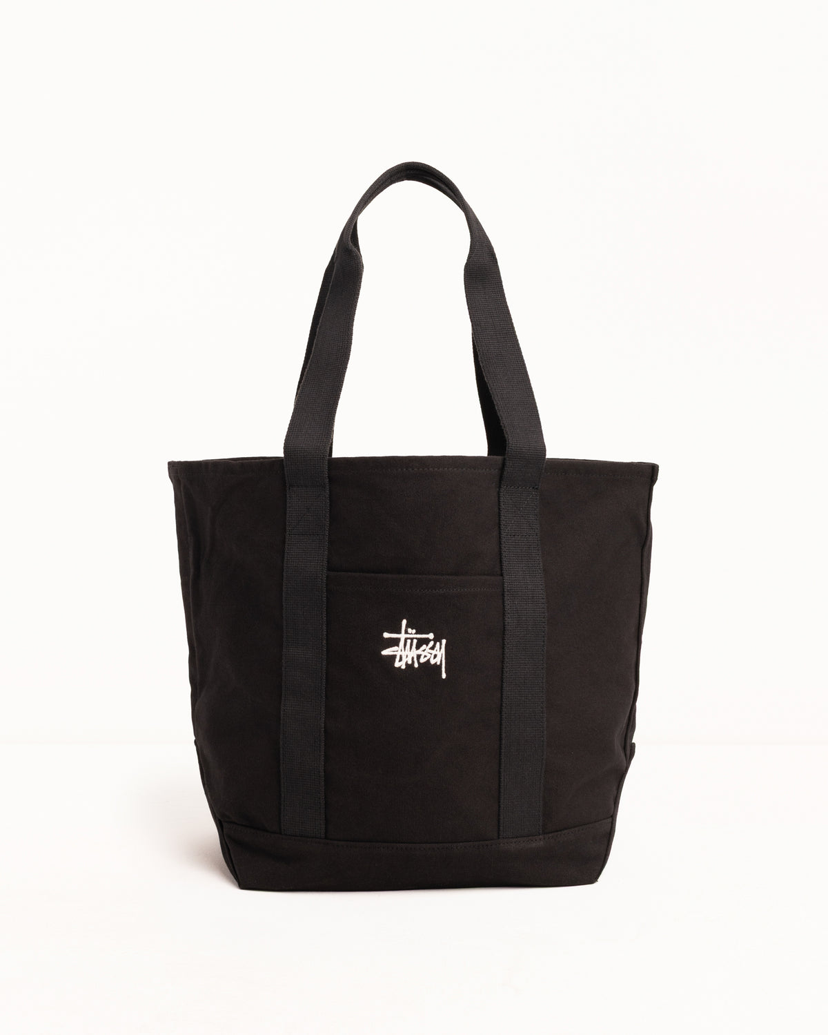 Canvas Market Tote – Black | Accessories | Stüssy