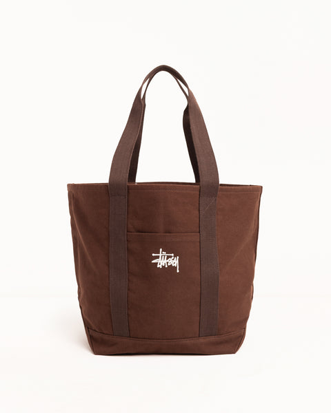 Canvas Market Tote Bag Accessories In Brown