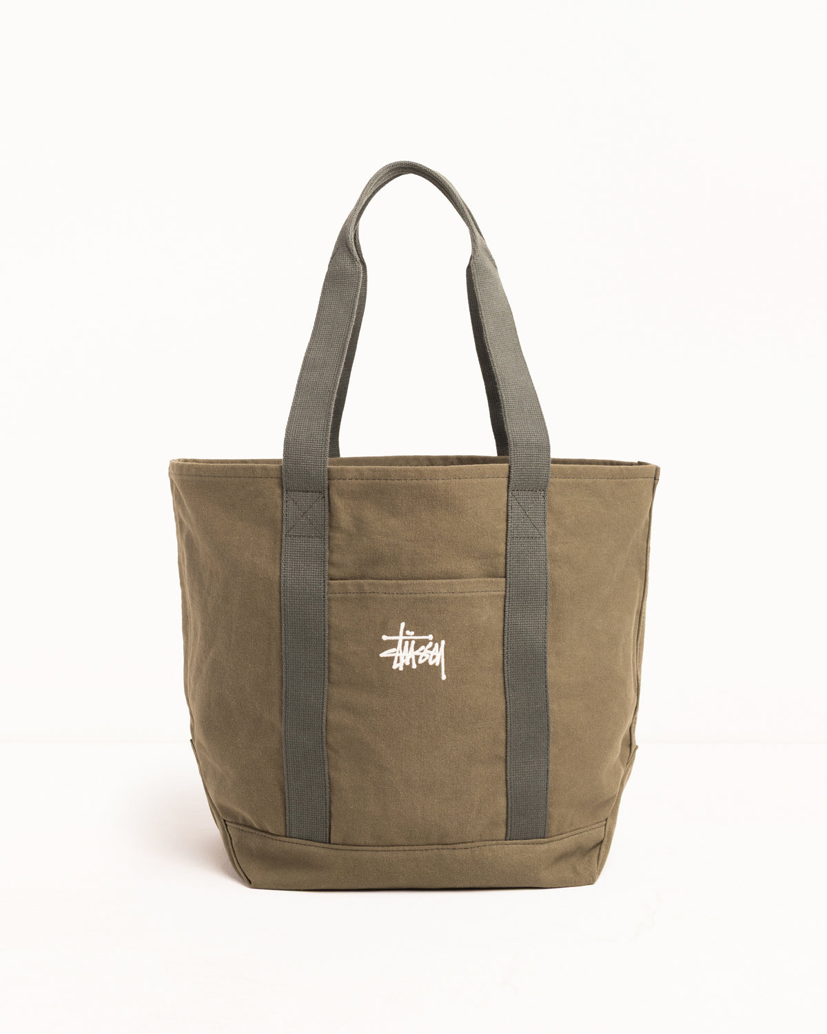 Canvas Market Tote – Green | Accessories | Stüssy