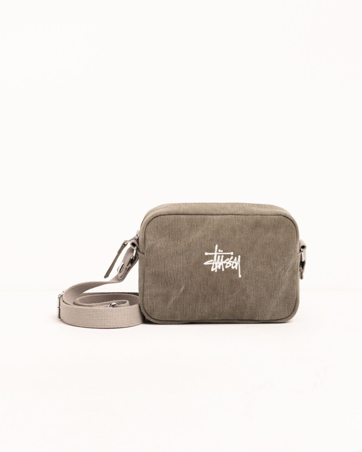 Waxed Canvas Pouch – Stone | Accessories | Stüssy