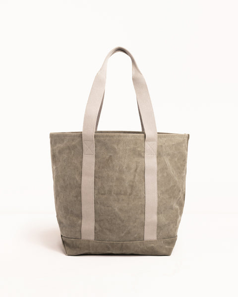 WAXED CANVAS MARKET TOTE Accessories in the color Stone