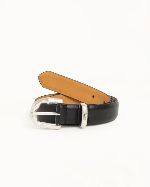 Bamboo Buckle Belt Accessories In Onyx