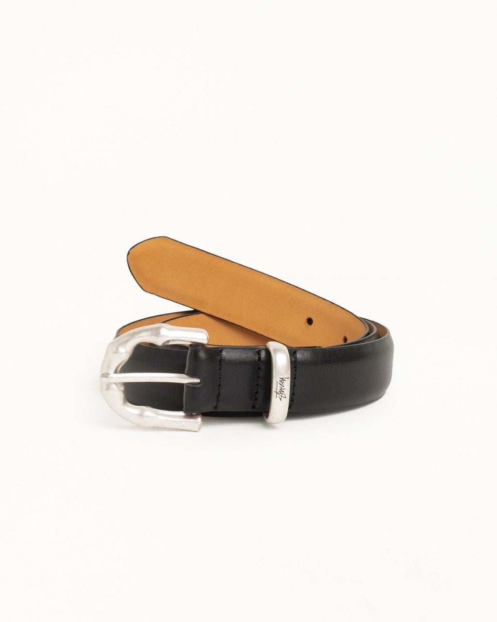 Bamboo Buckle Belt In Black