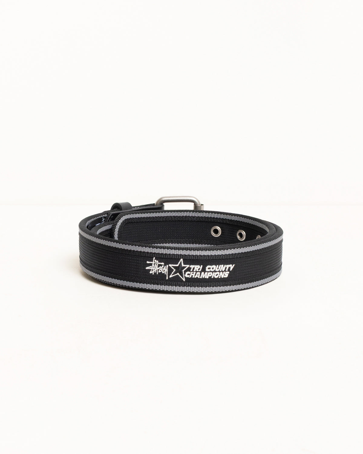 Tri County Webbing Belt – Black | Accessories | Stüssy display picture 1