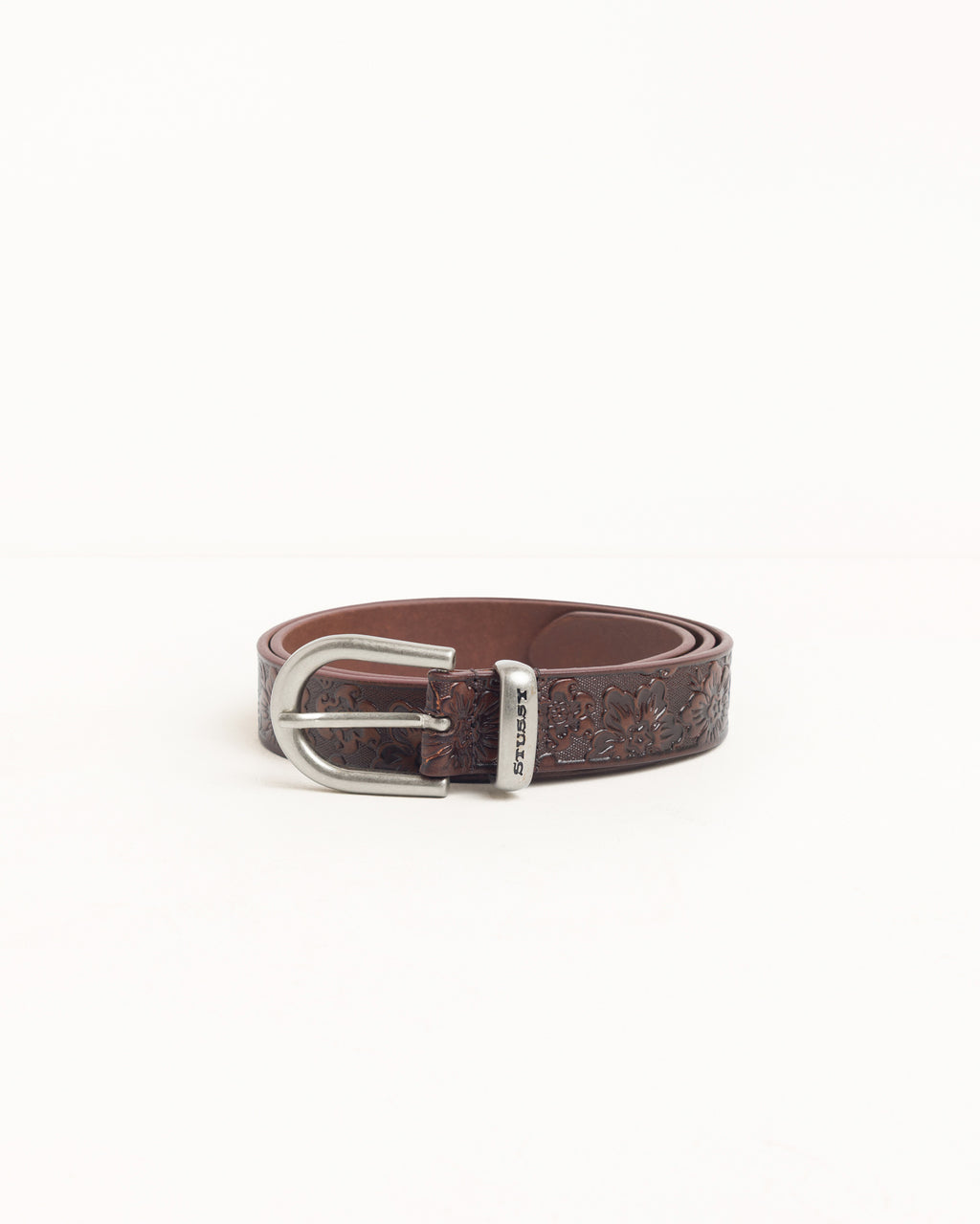Leather Hawaiian Belt - Brown | Accessories | Stüssy