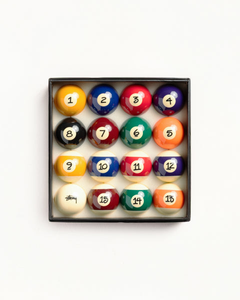 Stussy ビリヤードボール Billiard Balls – Multi | Accessories | Stüssy
