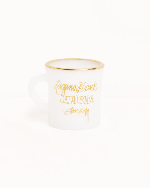 Laguna Milk Glass Mug Accessories In White