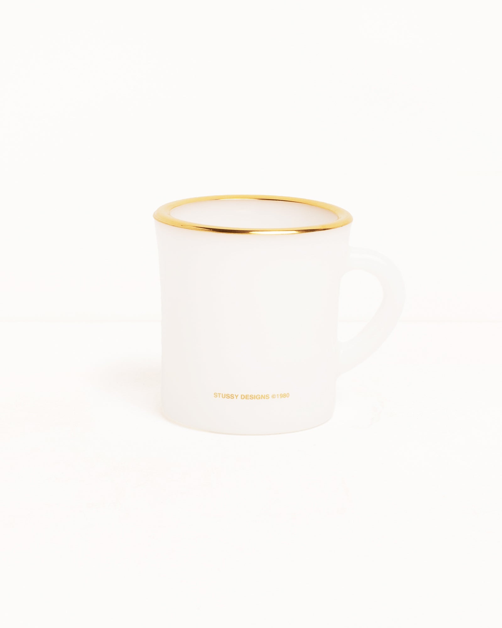 Laguna Milk Glass Mug – White | Accessories | Stüssy