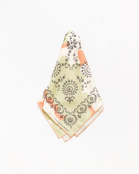 Pattern Silk Bandana Unisex In Camo
