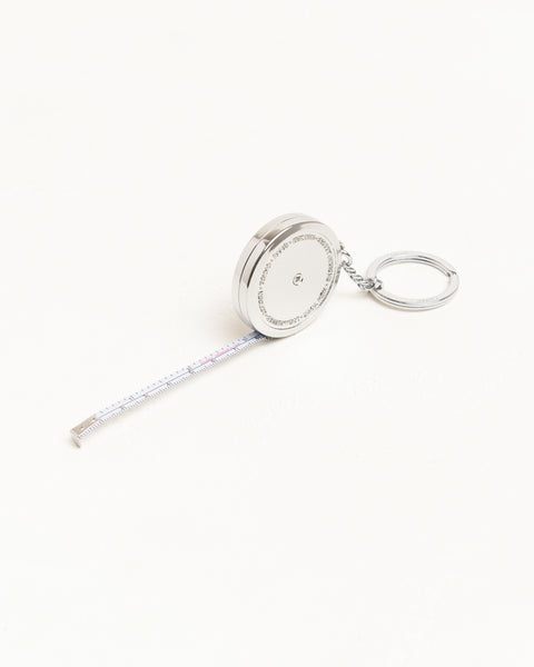 Stüssy Measuring Tape Keychain Accessories in Black