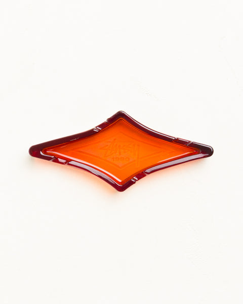Surf Diamond Ashtray Accessories in the color Amber