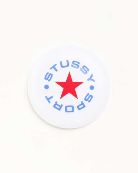 Stüssy Sport Frisbee Accessories in the color Clear