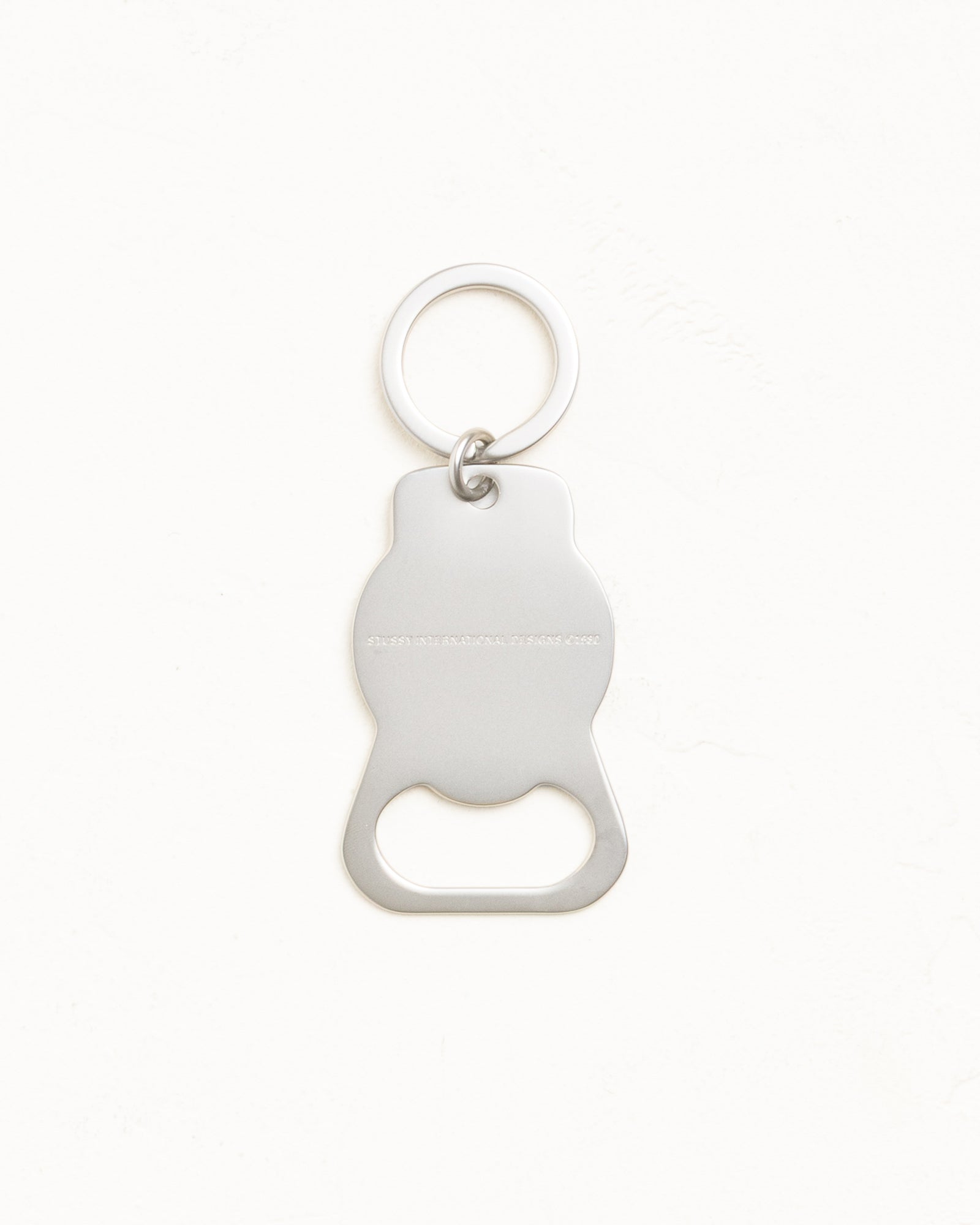 Bottle Opener Keychain - Silver | Accessories | Stüssy