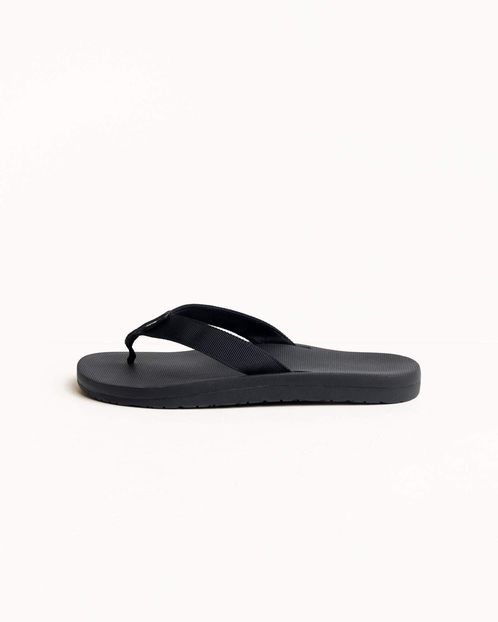Rubber Flip-Flop in Black