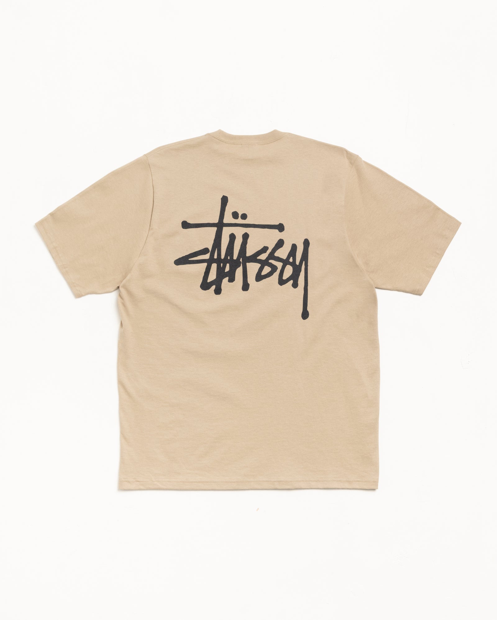 Basic Stüssy Tee – Khaki | Tees | Stüssy