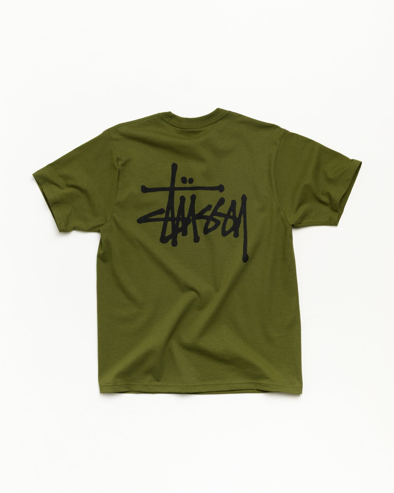 Basic Stüssy Tee - Olive | Tees | Stüssy