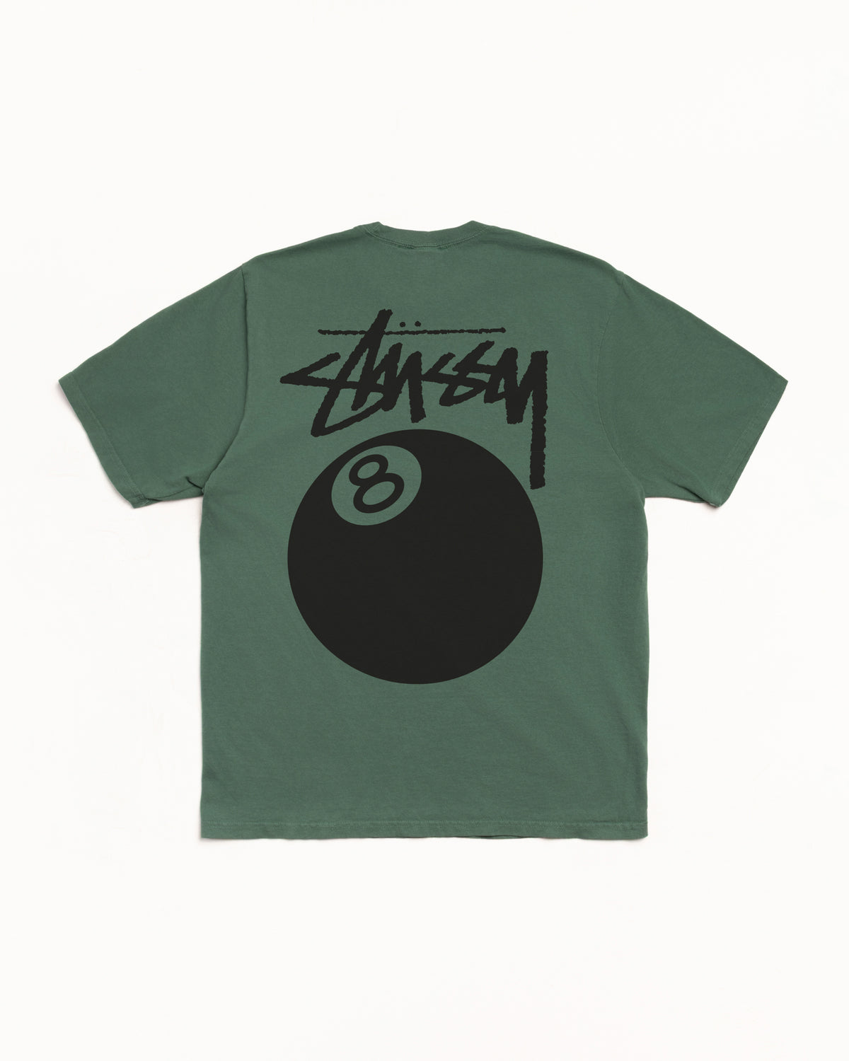 8 Ball Tee Pigment Dyed – Pine | Tees | Stüssy