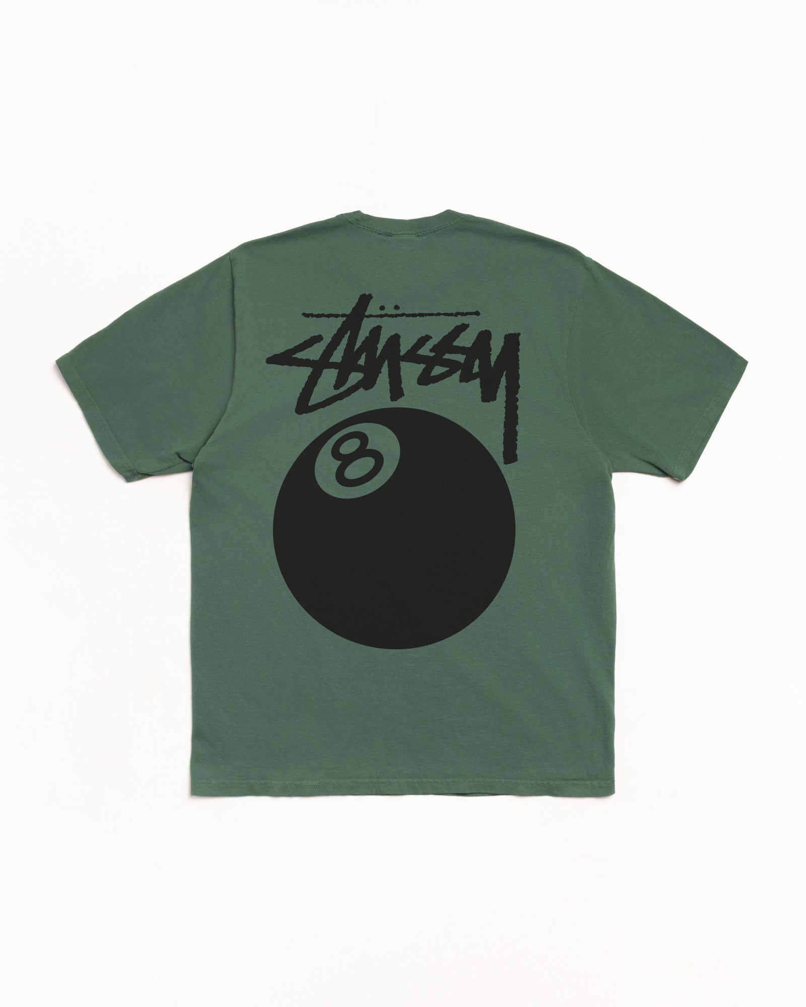 8 Ball Pigment Dyed Tee Mens Short Sleeve In Pine