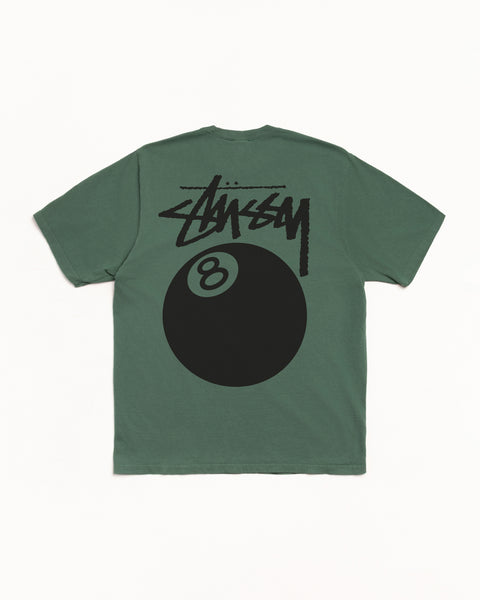8 Ball Pigment Dyed Tee Mens Short Sleeve In Pine