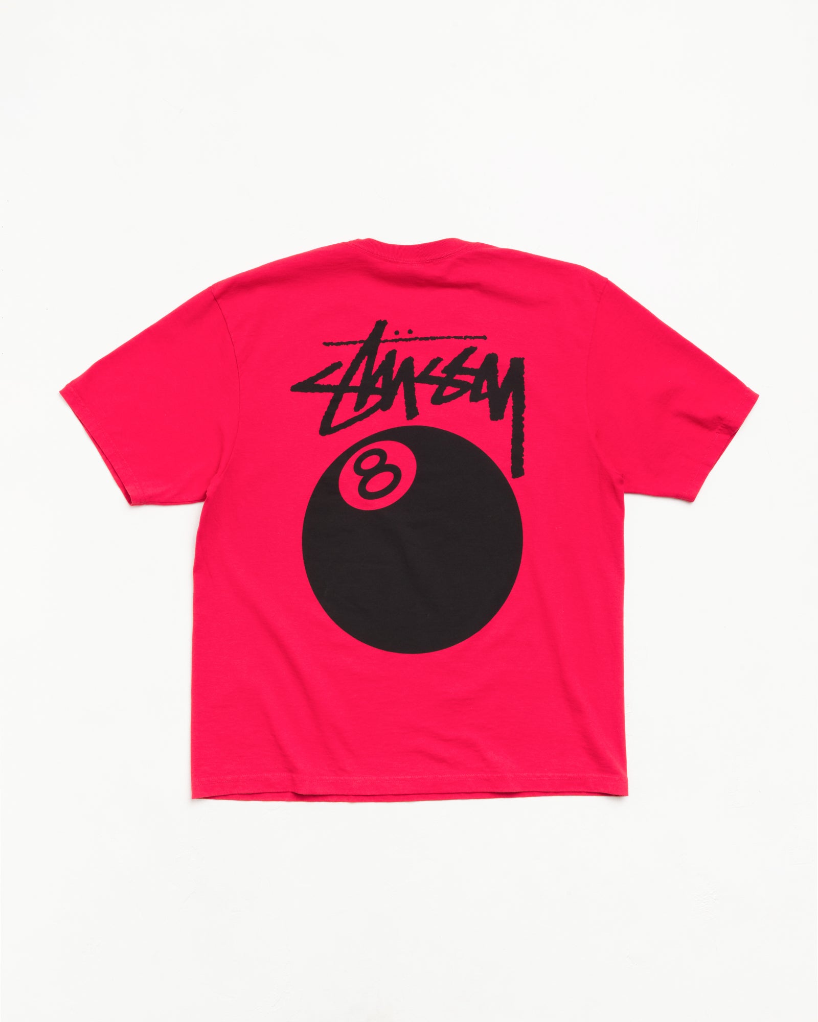 Stussy レッド 8ボール Lサイズ パーカー 8 Ball Tee – Red | Short Sleeve Tees | Stüssy