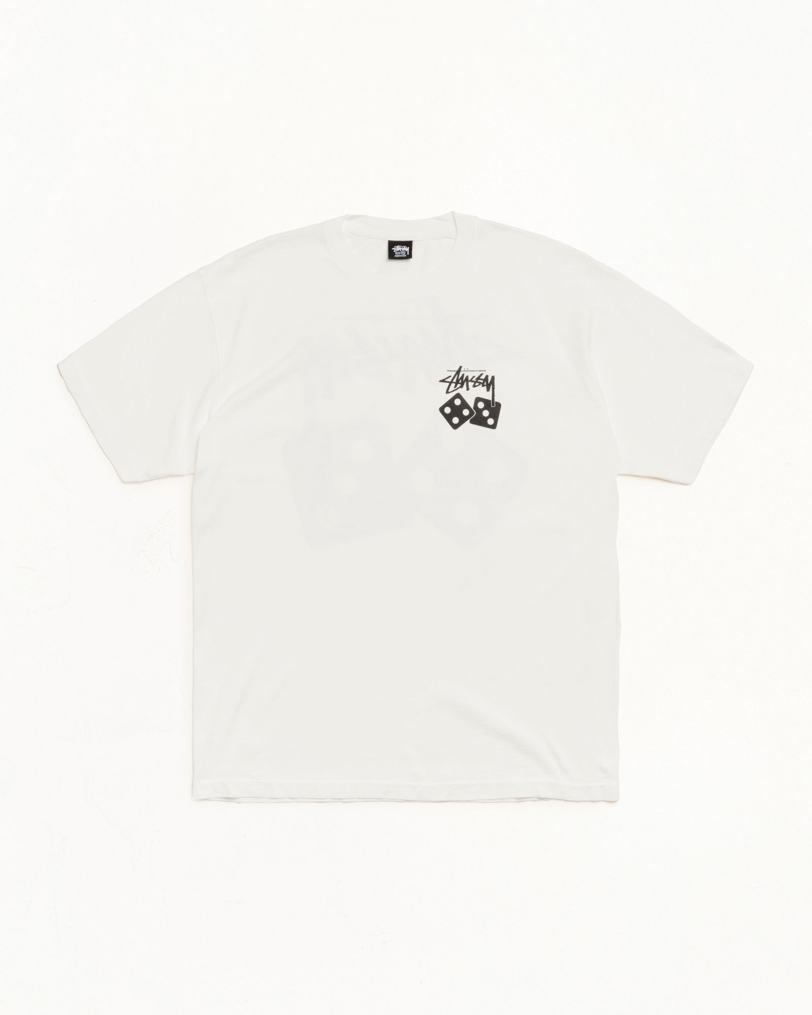 Dice Pig. Dyed Tee Mens Short Sleeve In Natural